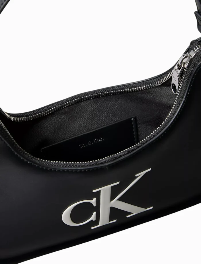 Ck Embossed Monogram Shoulder Bag - Image 3