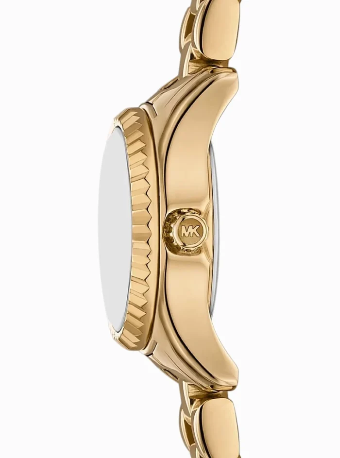 Michael Kors Mini Lexington Pavé Gold Watch - Image 3