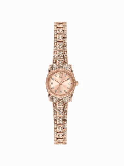 Michael Kors Mini Lexington Pavé Rose Gold Watch