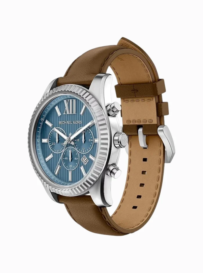 Michael Kors Oversized Lexington Leather Watch - Image 2