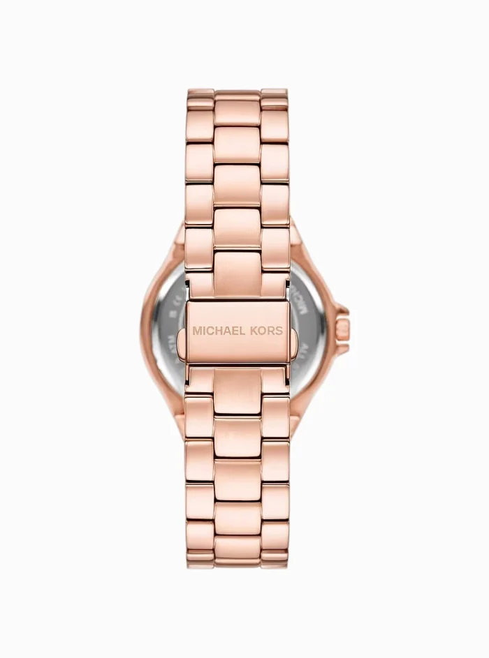 Michael Kors Lennox Pavé Rose Gold Watch - Image 2